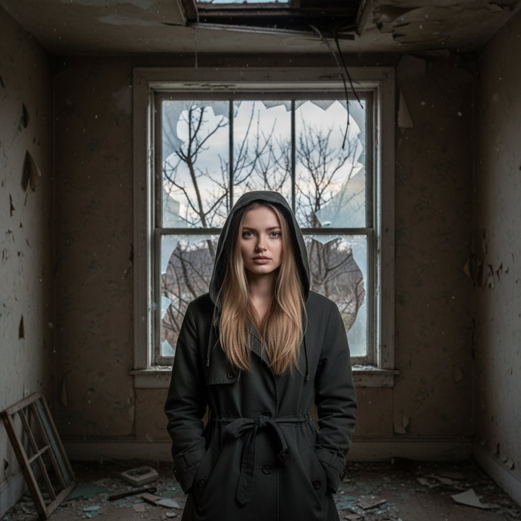 Таинственная незнакомка у окна