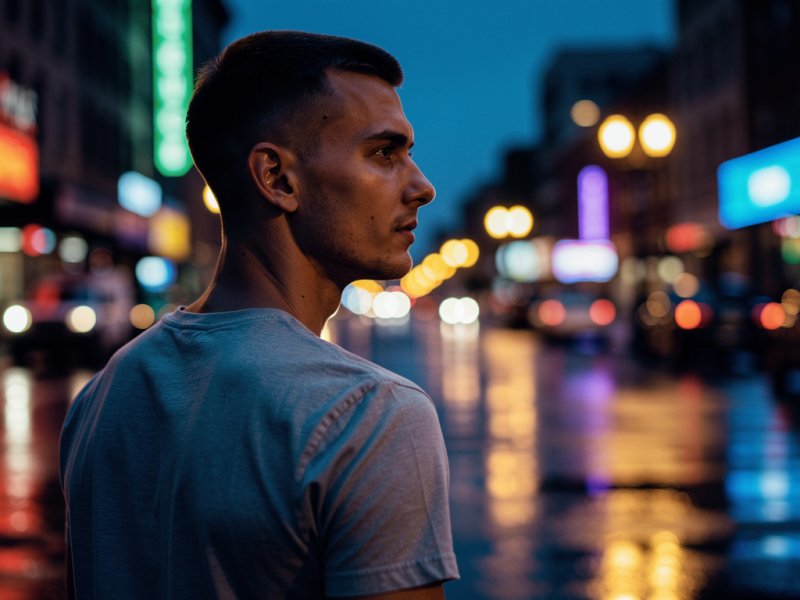 Вечерний город