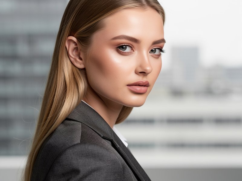 Женская в пиджаке