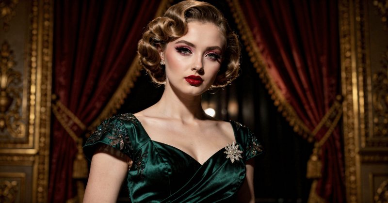 Винтажный шик кинозвезды